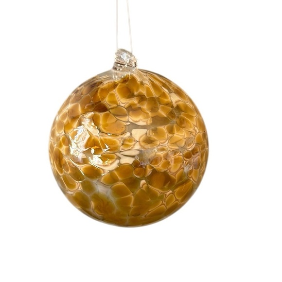 Handblown Glass Decorative “Friendship” Ball - Picture 1 of 5